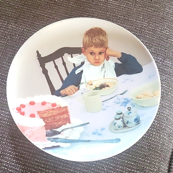 Bing & Grøndahl Kurt Ard Collector Plate "Not just a layer cake" numbered - Picture 1 of 4